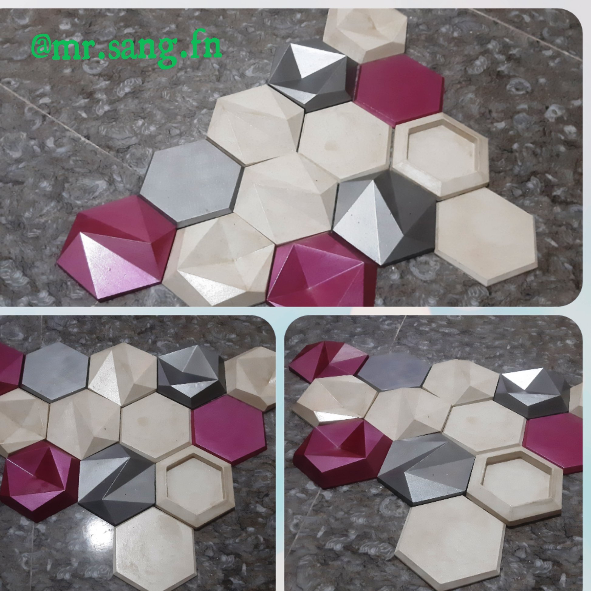 سنگ مصنوعی طرح تارکان