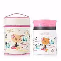 فلاسک غذای سرد و گرم کودک 600 میل پینکا Pinkah
