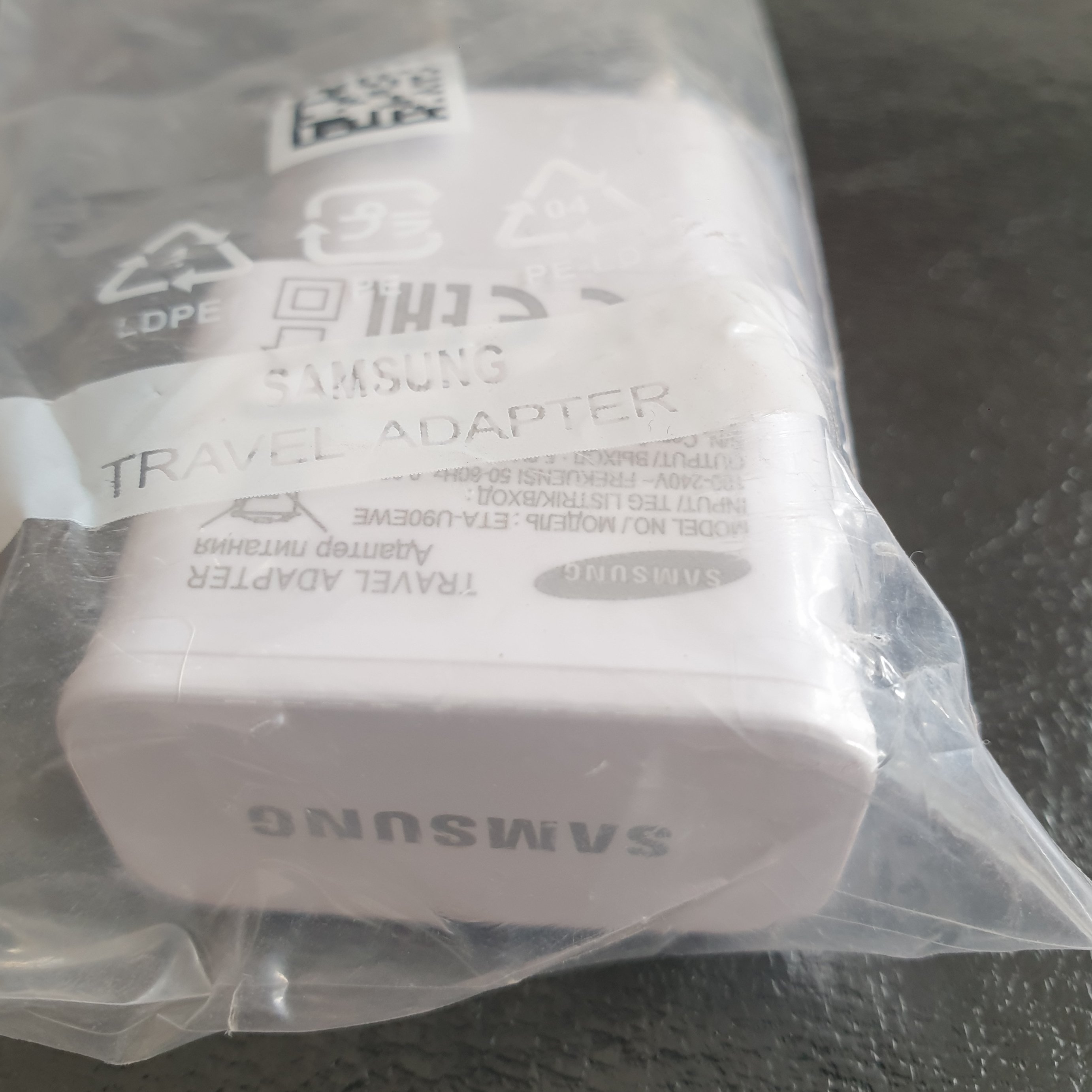 کله شارژر سر جعبه اورجینال سامسونگ