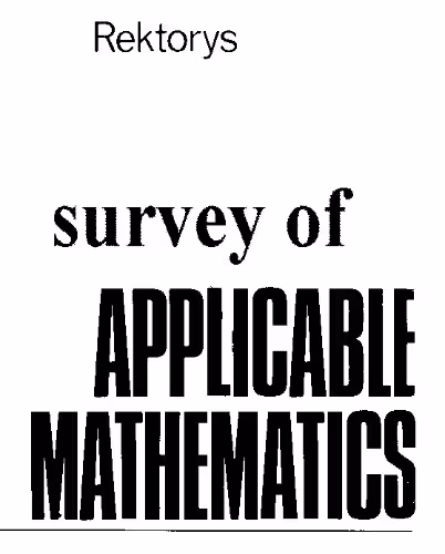 خرید و دانلود نسخه کامل کتاب Survey of Applicable Mathematics