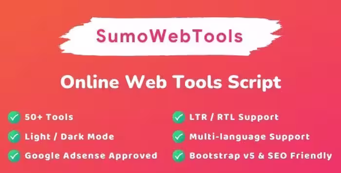 دانلود اسکریپت پی اچ پی SumoWebTools