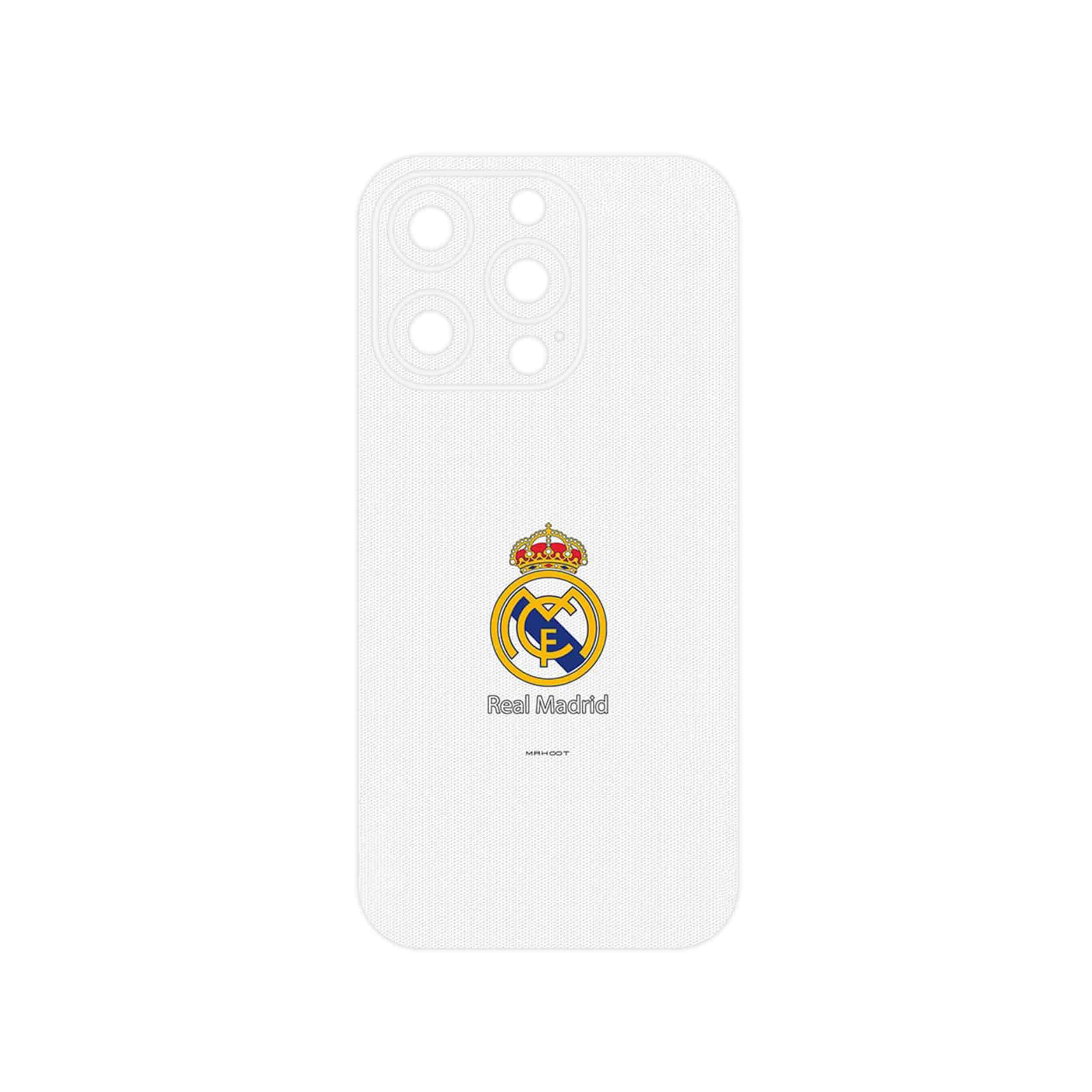 برچسب پوششی ماهوت مدل Real_Madrid_1 مناسب برای گوشی موبایل اپل iPhone 14 Pro
