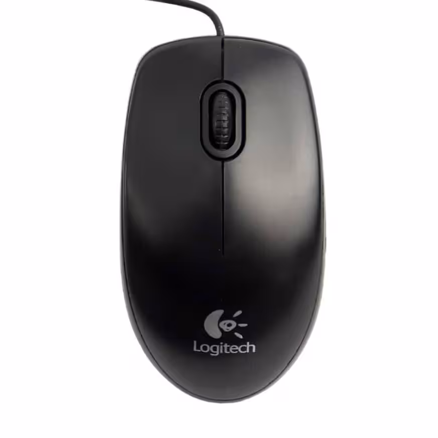 موس  سیمی  لاجیتک مدل m100 - رنگ مشکی