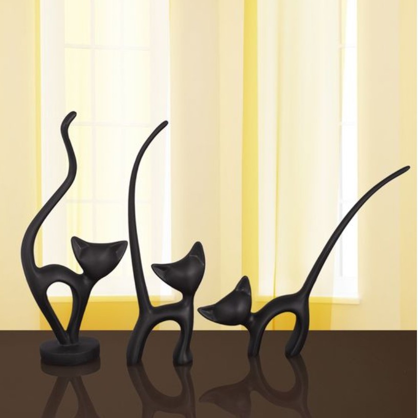 مجسمه گربه مینیاتوری