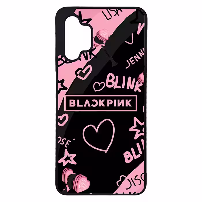 کاور طرح بلک پینک Black Pink کد G-211 مناسب برای گوشی موبایل سامسونگ Galaxy A32 5G | دیجی قاب دونی