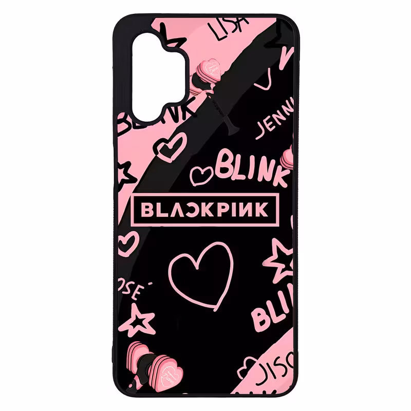 کاور طرح بلک پینک Black Pink کد G-211 مناسب برای گوشی موبایل سامسونگ Galaxy A32 5G | دیجی قاب دونی