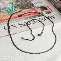 خرید زنجیر و دستبند استیل ماری رنگ ثابت کد 1415034 - ردگل