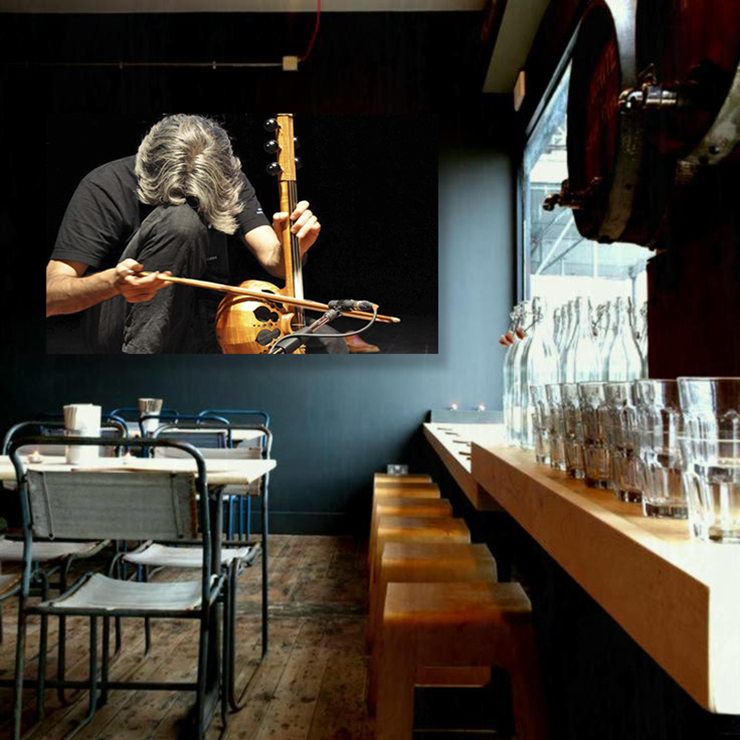 تابلو شاسی مدل برترین نوازندگان جهان طرح کیهان کلهر کد 335