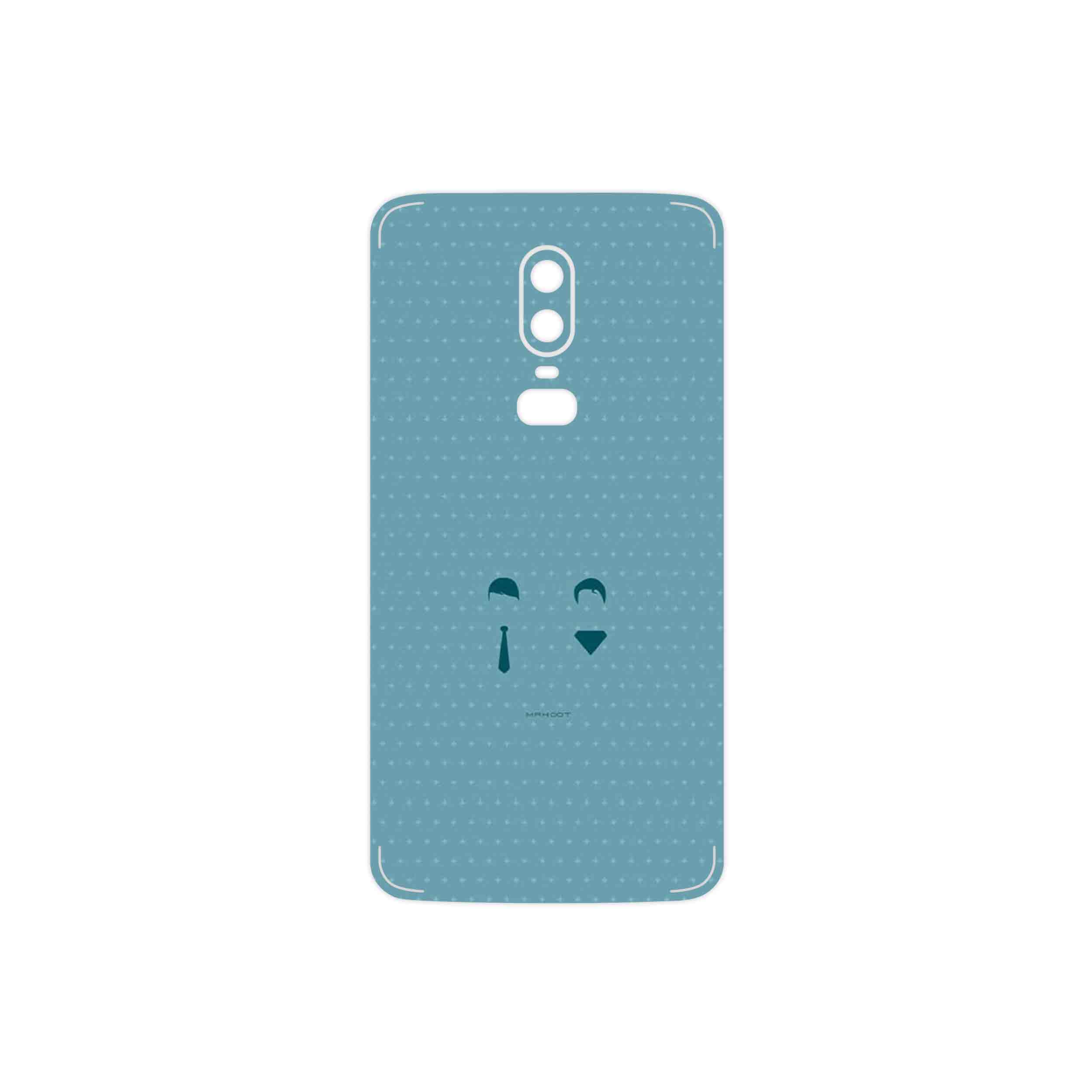 برچسب پوششی ماهوت مدل Minimal Miss and Mister مناسب برای گوشی موبایل وان پلاس 6