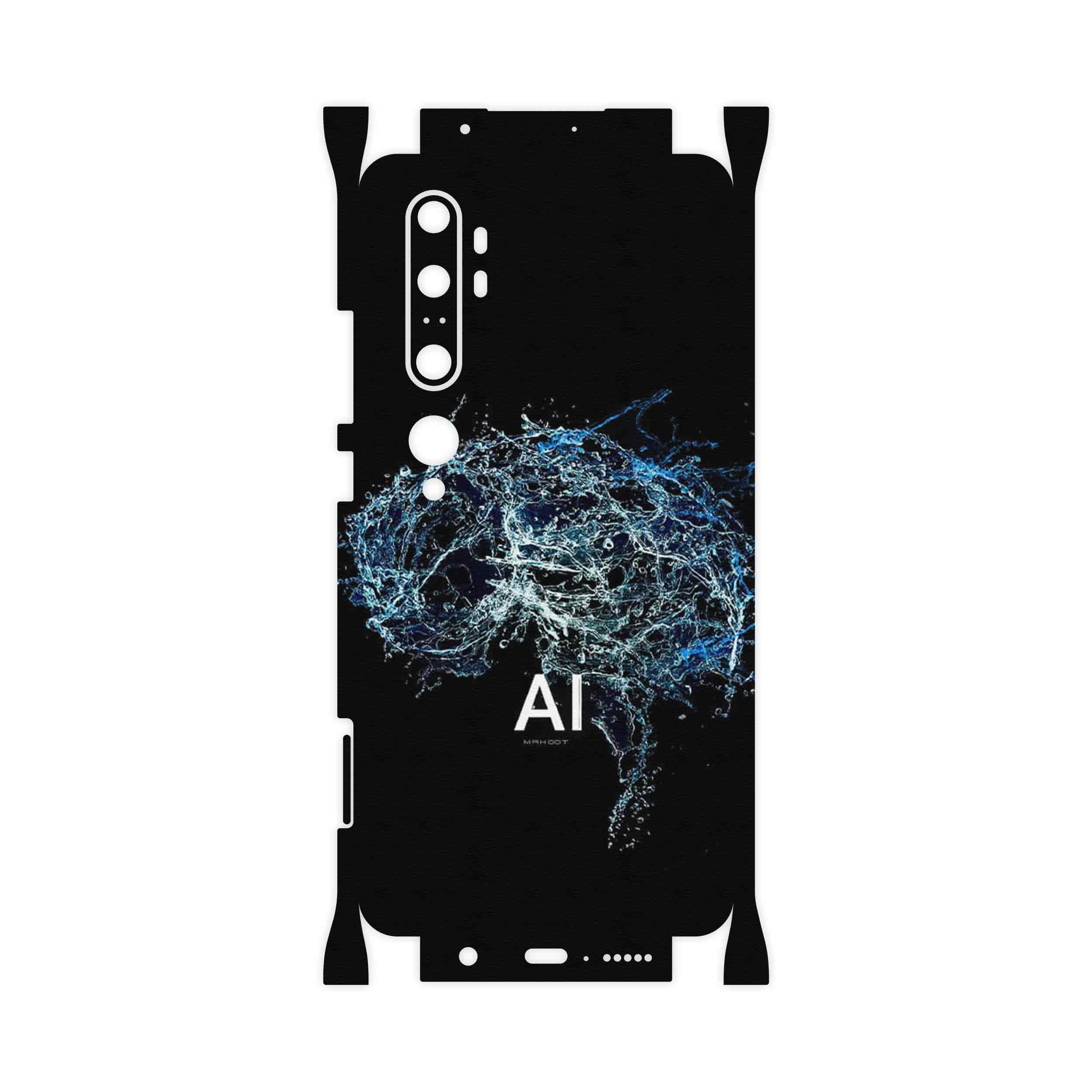 برچسب پوششی ماهوت مدل Artificial intelligence 2-FullSkin مناسب برای گوشی موبایل شیائومی Mi Note 10 Pro