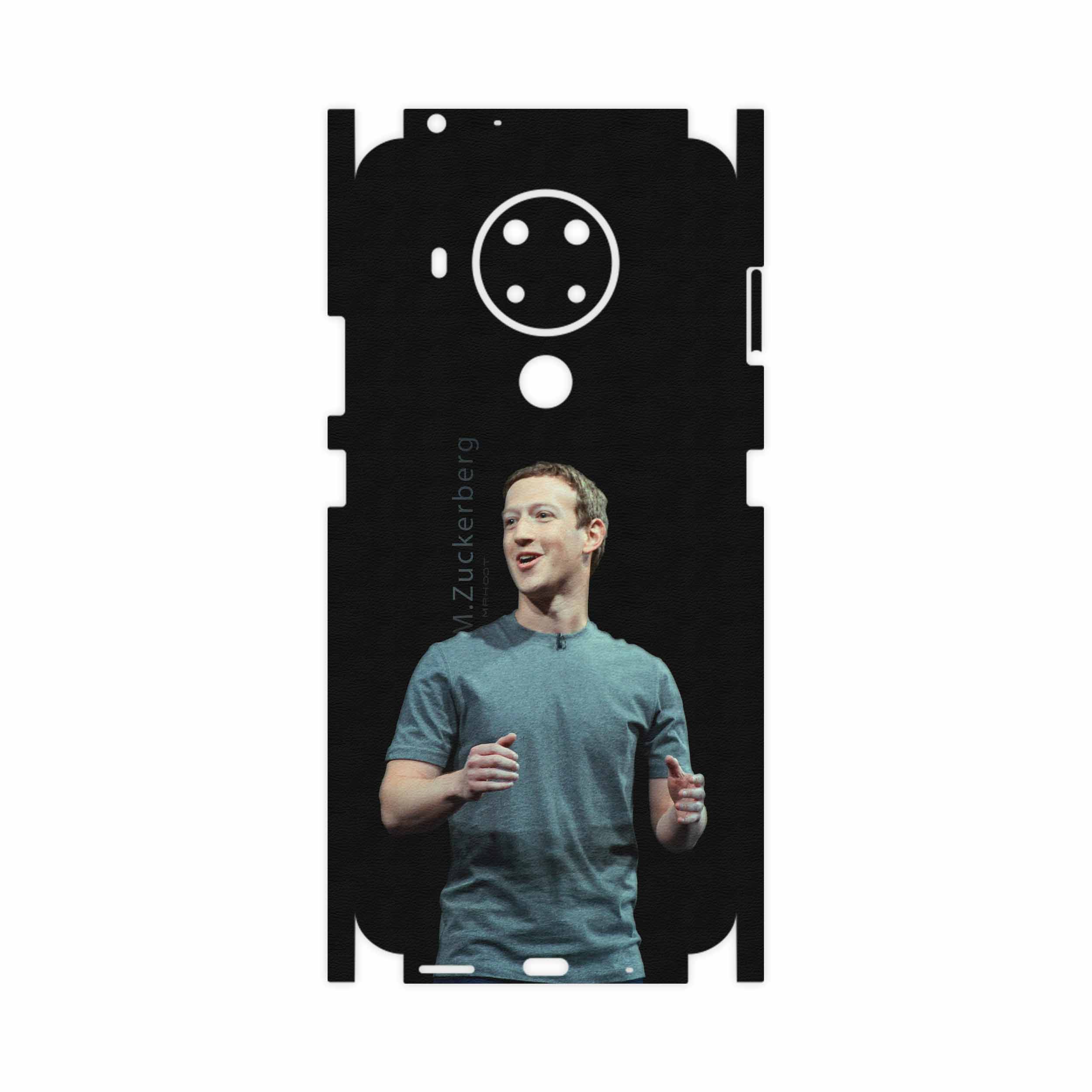 برچسب پوششی ماهوت مدل Mark-Zuckerberg-FullSkin مناسب برای گوشی موبایل نوکیا 5.4