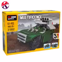 لگو دکول 3 مدل ماشین جنگی موشک انداز DECOOL 31002-465- MULTIFICENCE