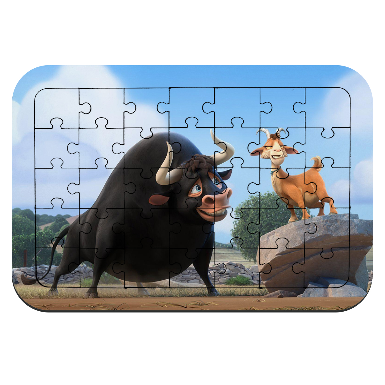  پازل 35 تکه طرح انیمیشن فردیناند مدل NI1698 