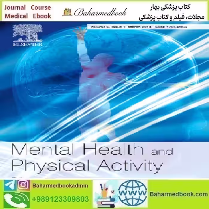 Mental Health and Physical Activity Volume 18 to 19 2020