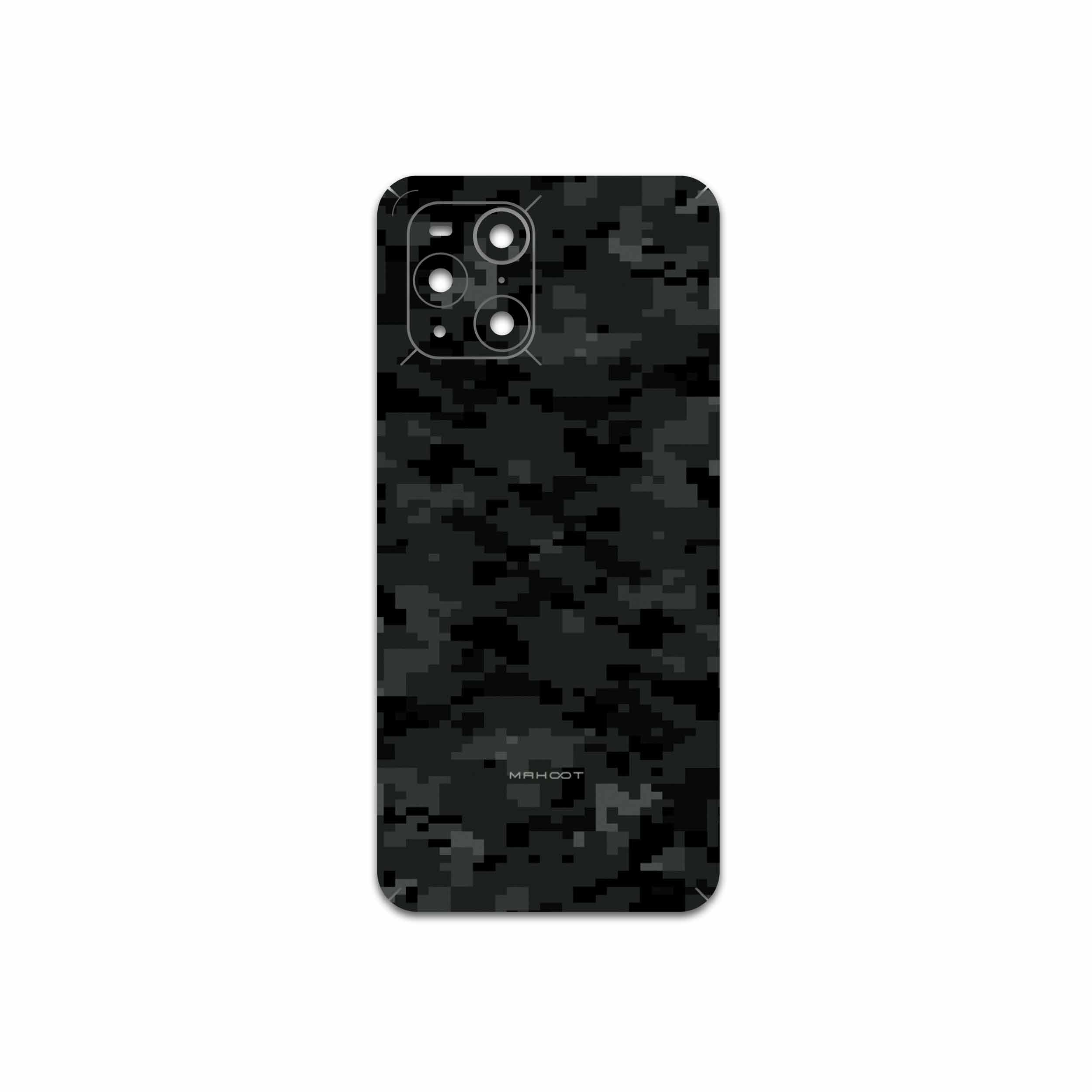 برچسب پوششی ماهوت مدل Night-Army-Pixel مناسب برای گوشی موبایل اپو Find X3 Pro