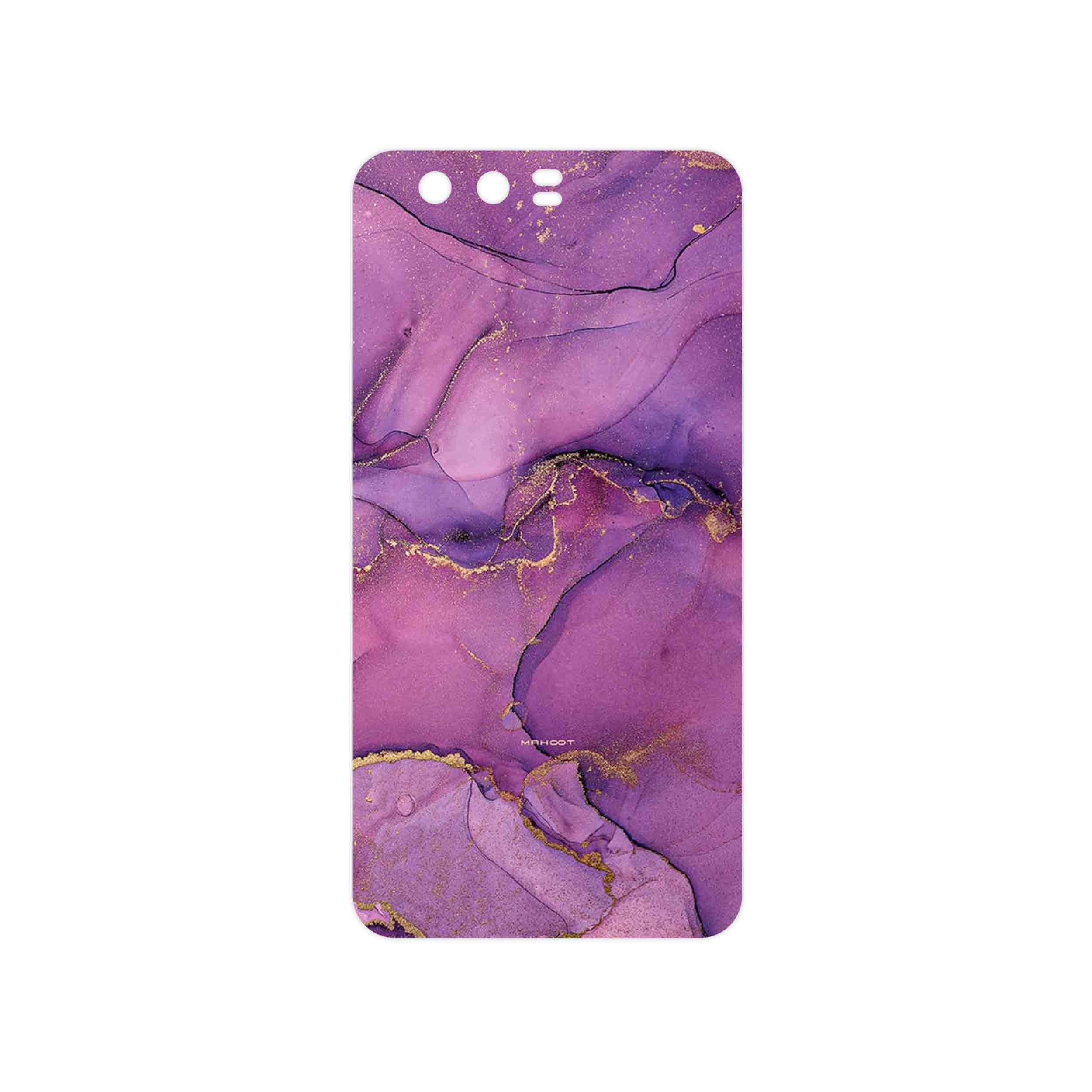 برچسب پوششی ماهوت مدل Purple Marble مناسب برای گوشی موبایل آنر 9