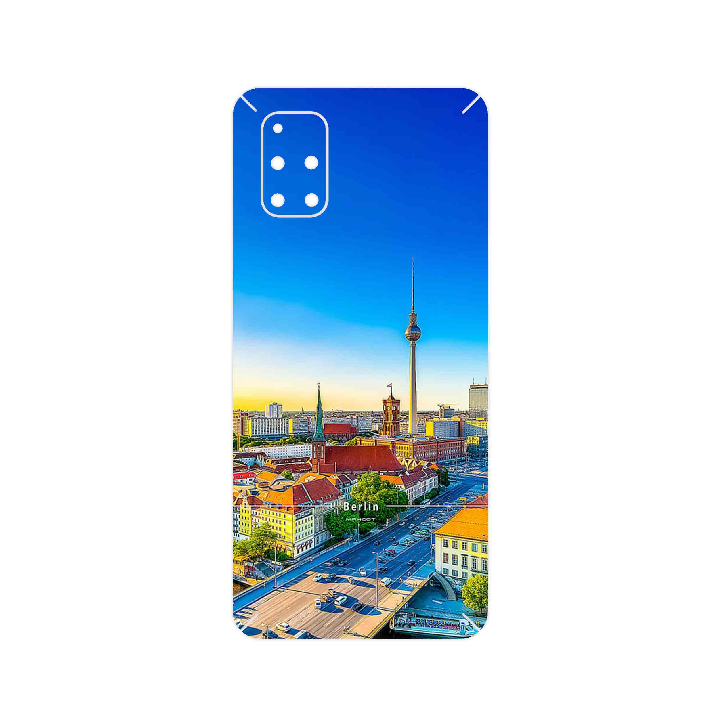 برچسب پوششی ماهوت مدل City of Berlin مناسب برای گوشی موبایل سامسونگ Galaxy M51