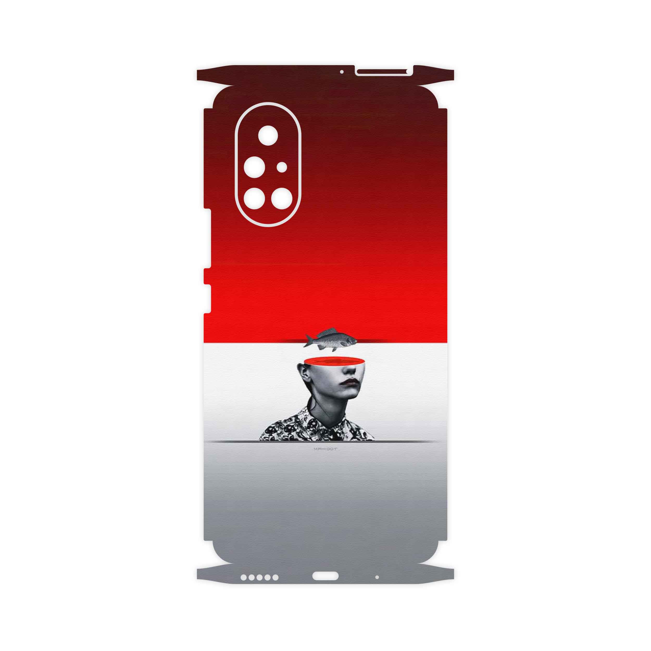 برچسب پوششی ماهوت مدل Collage of surreal Portrait of Women 1-FullSkin مناسب برای گوشی موبایل هوآوی Nova 8