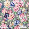 ملحفه آدنو مدل گلباران کد IR120 دونفره سایز 170x240 سانتی متر