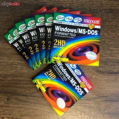 فلاپی دیسک قابدار مکسل مدل 2HD-1.44Mb
