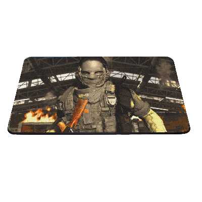 ماوس پد مخصوص بازی طرح Call Of Duty مدل MOUB-504