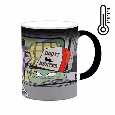 ماگ حرارتی کاکتی طرح کارتون Squidbillies مدل mgh23229