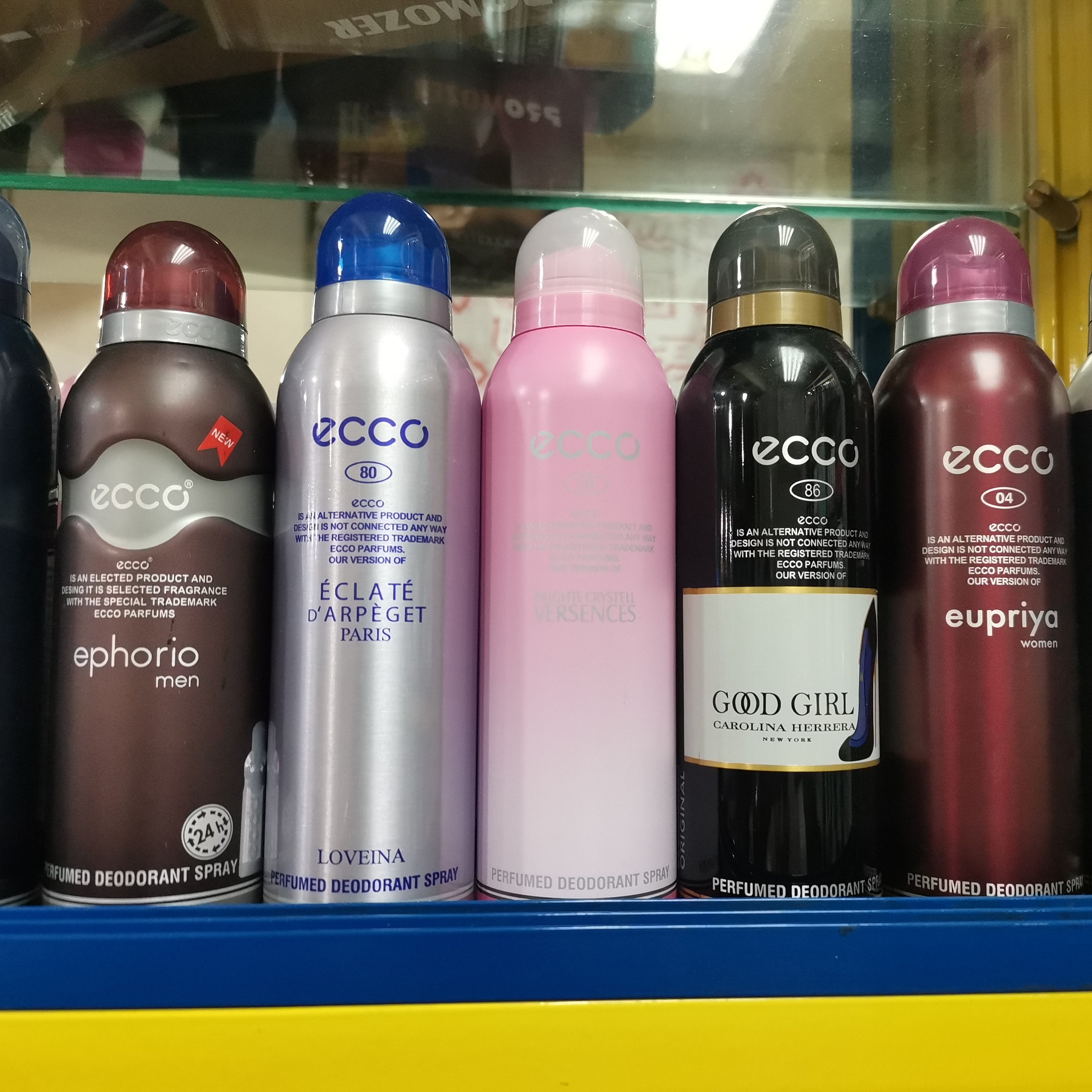 اسپری خوشبو کننده بدن اکو اورجینال 6 عددی