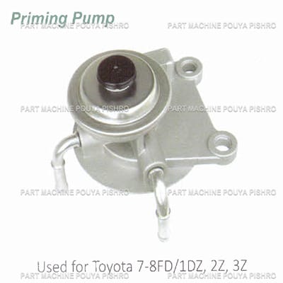 پمپ سه گوش گازوئیل لیفتراک تویوتا مدل Toyota 7-8FD/1DZ, 2Z, 3Z