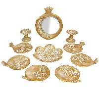 ست 10 تکه ظروف هفت سین مدل انار