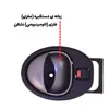 دستگیره درب داخلی خودرو تورال یدک مدل فلزی کد T12  مناسب برای ساینا اس مجموعه دو عددی