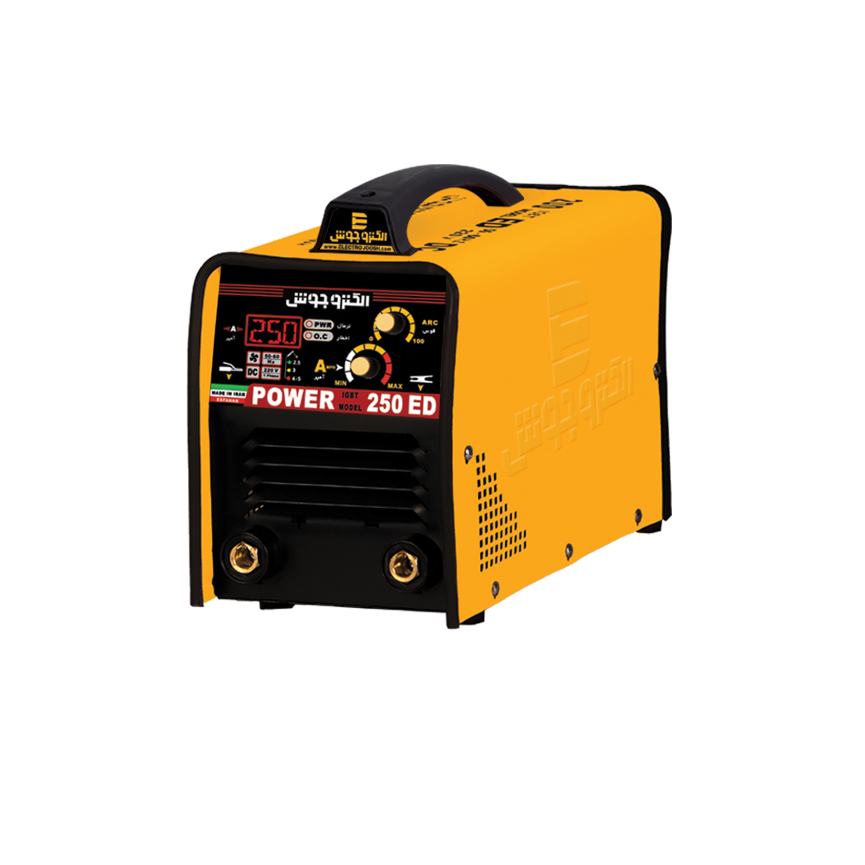 اینورتر جوشکاری 250 آمپر صنایع جوش و برش الکتروجوش اصفهان کرمانی مدل 250ED
