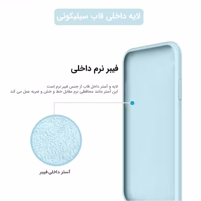 کاور مدل سیلیکون مناسب برای گوشی موبایل سامسونگ Galaxy A72