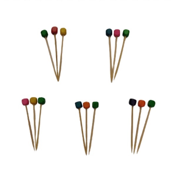 تاپر تزیین کیک به گز مدل تاس مجموعه 15 عددی