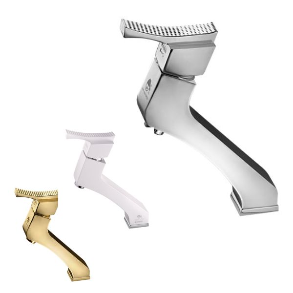 شیر روشویی درخشان مدل پرنس