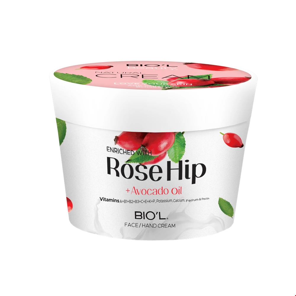 کرم دست و صورت مدل Rose Hip بیول 200 میلی لیتری