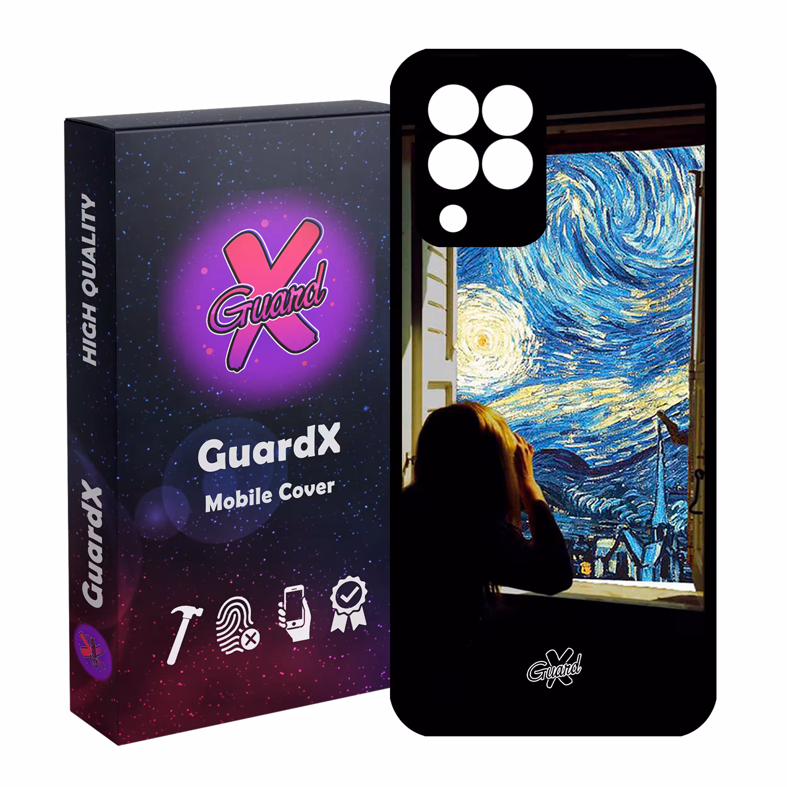 کاور گارد ایکس طرح Art مدل Glass10268 مناسب برای گوشی موبایل سامسونگ Galaxy M33/M33 5G