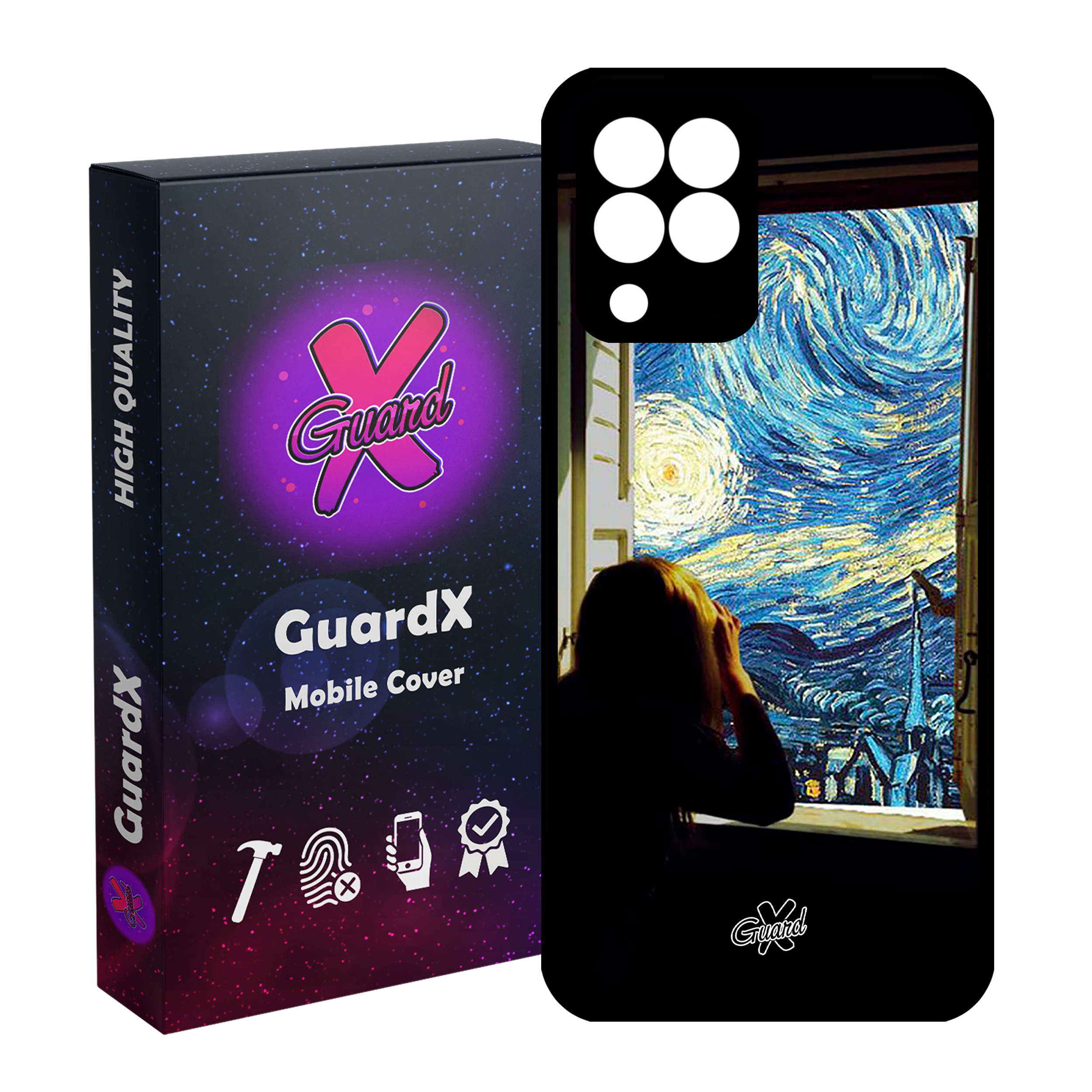 کاور گارد ایکس طرح Art مدل Glass10268 مناسب برای گوشی موبایل سامسونگ Galaxy M33/M33 5G