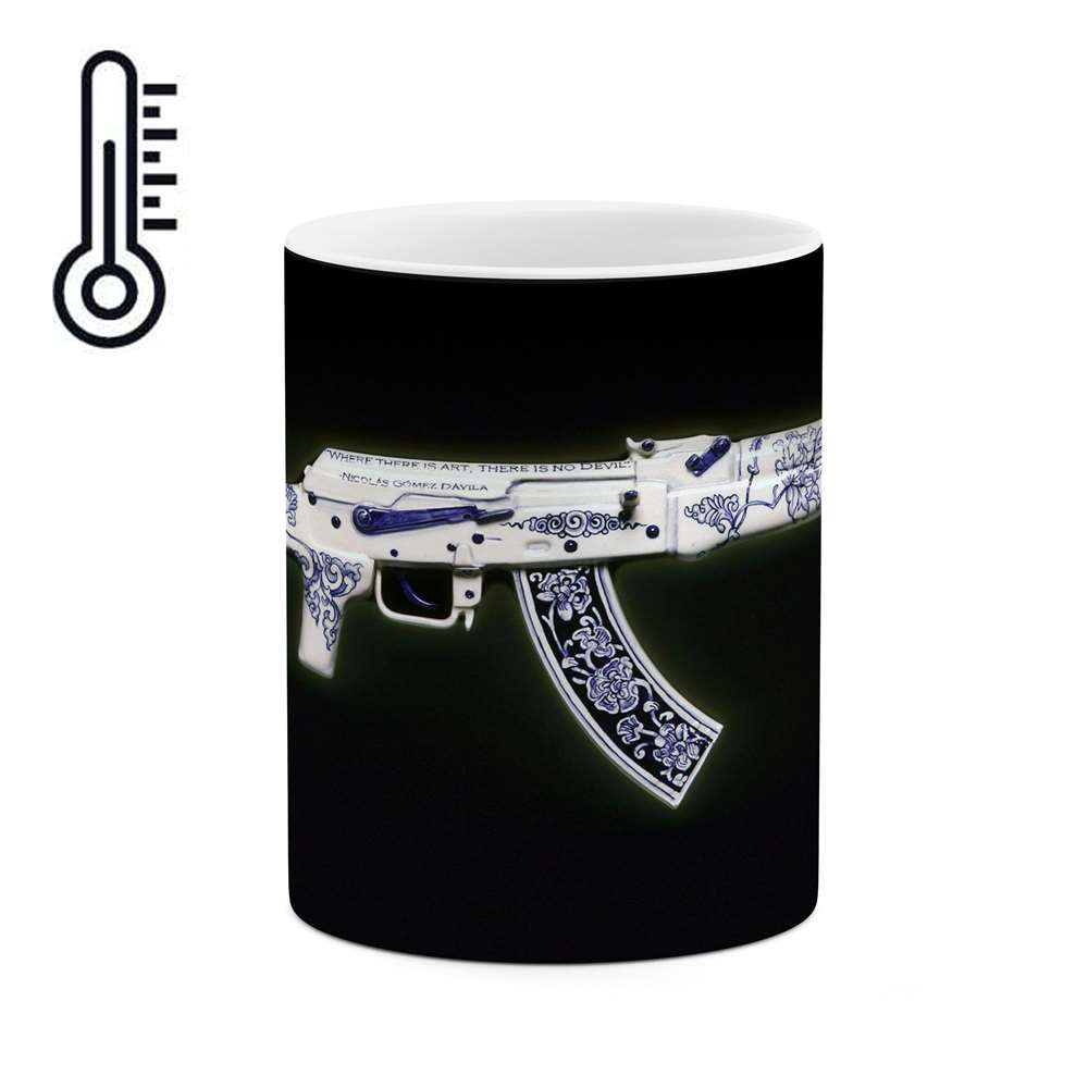 ماگ حرارتی طرح تفنگ AK47 مدل mgph15076