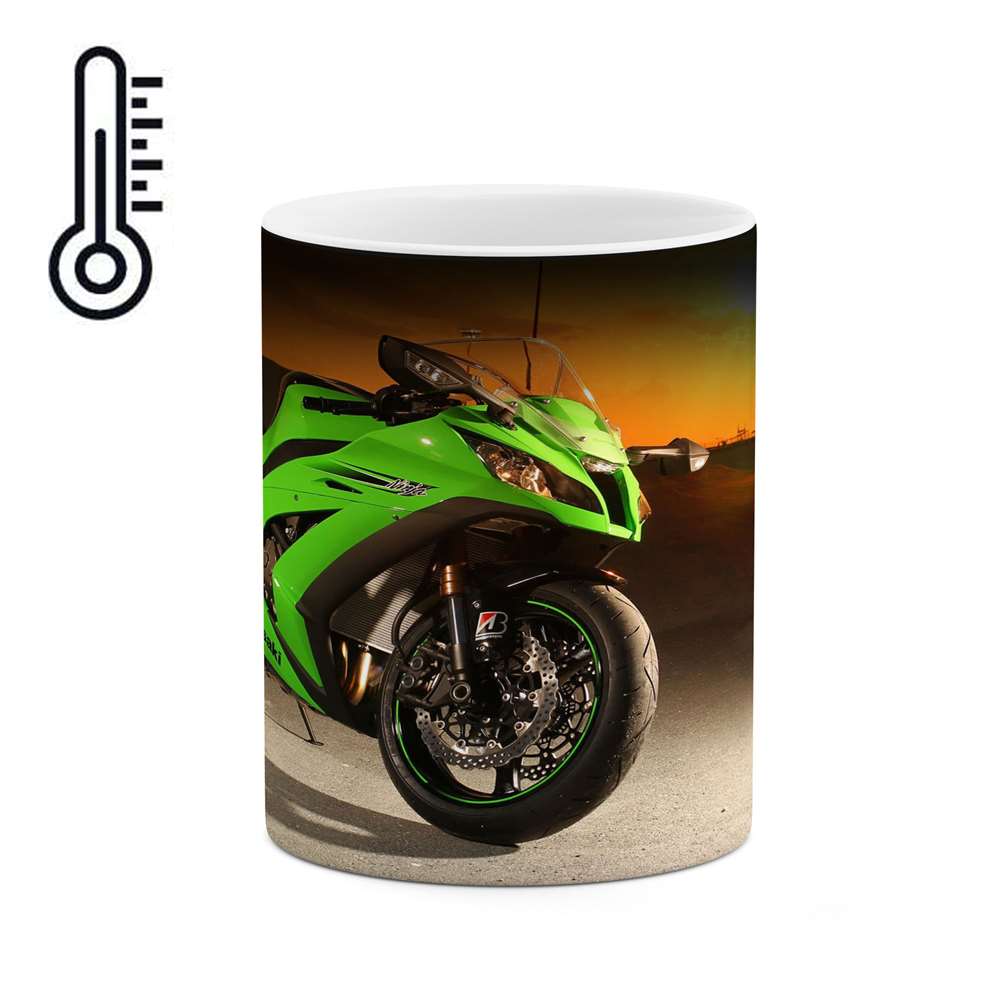 ماگ حرارتی کاکتی طرح موتور سیکلت مدل mgh15695