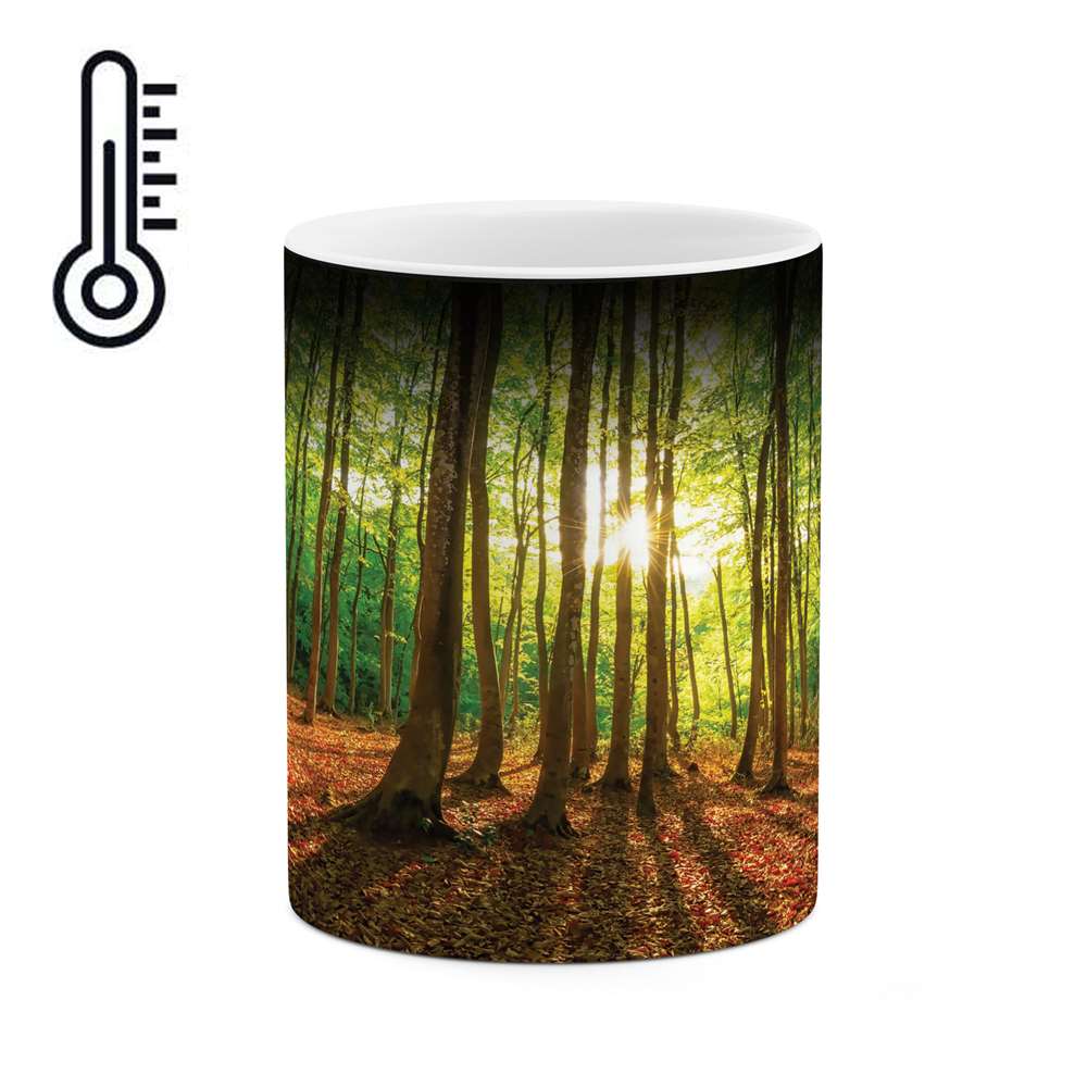 ماگ حرارتی طرح جنگل  مدل mgh03468