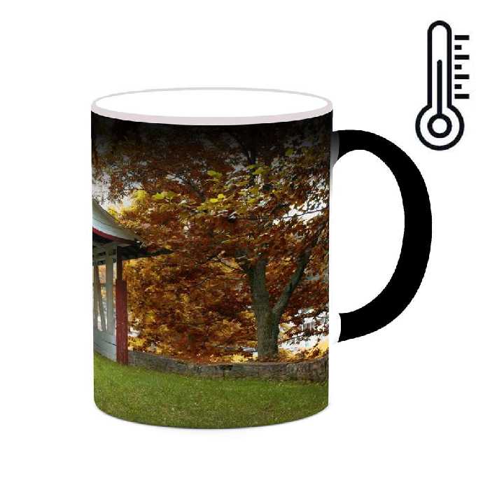 ماگ حرارتی کاکتی طرح منظره مدل mgh18175