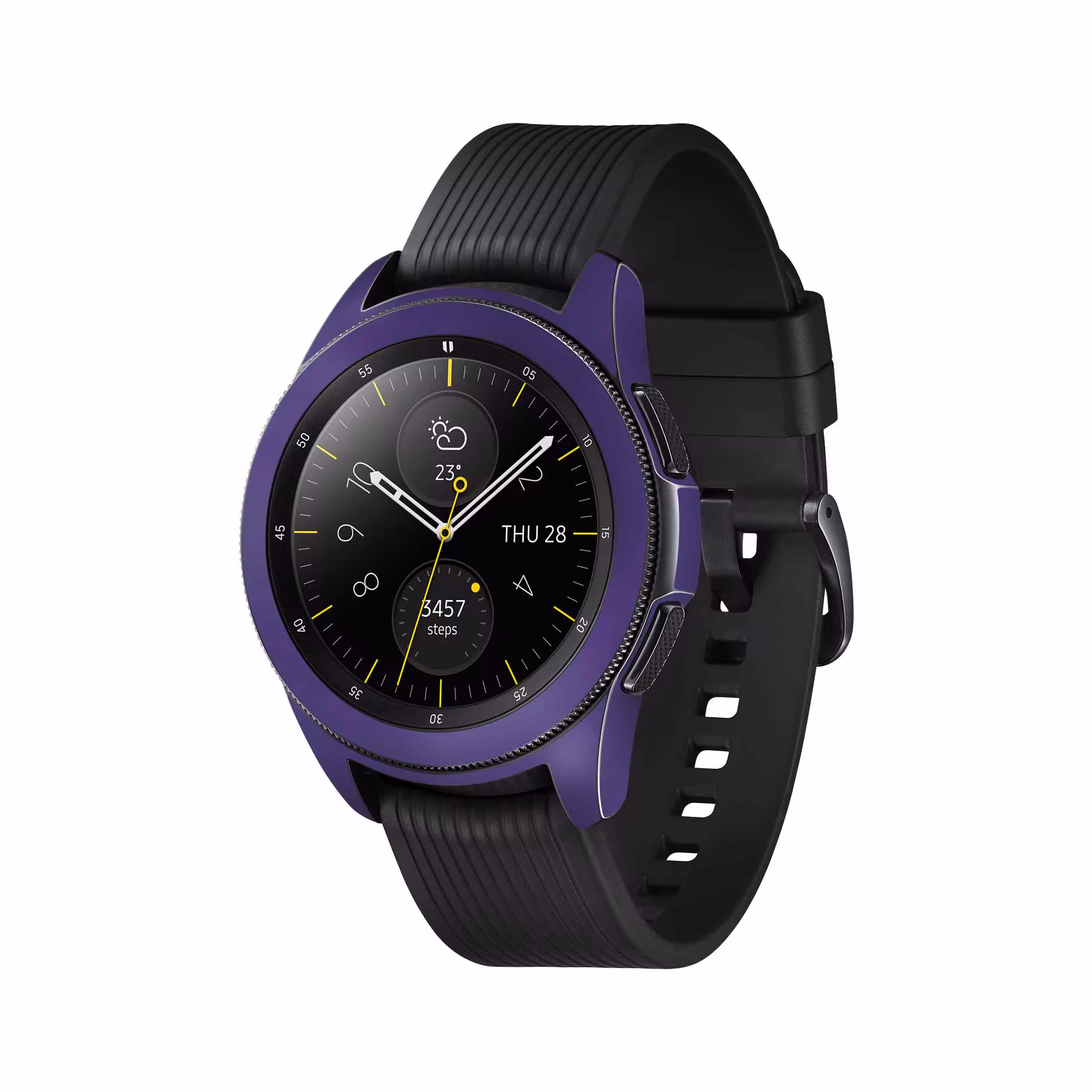 برچسب ماهوت طرح Matte-BlueBerry مناسب برای ساعت هوشمند سامسونگ Galaxy Watch 42mm