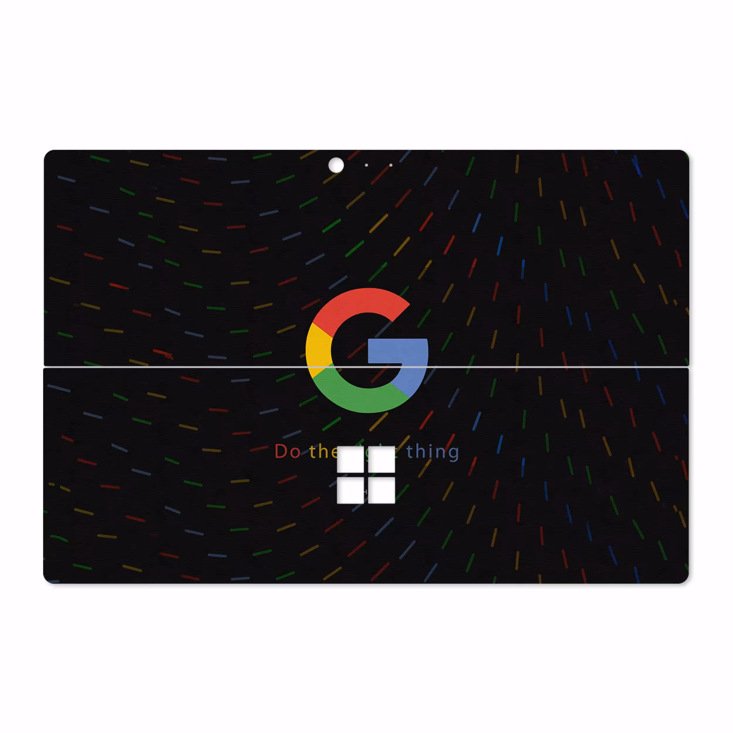 برچسب پوششی ماهوت مدل Google-Logo مناسب برای تبلت مایکروسافت Surface Pro 4 2015