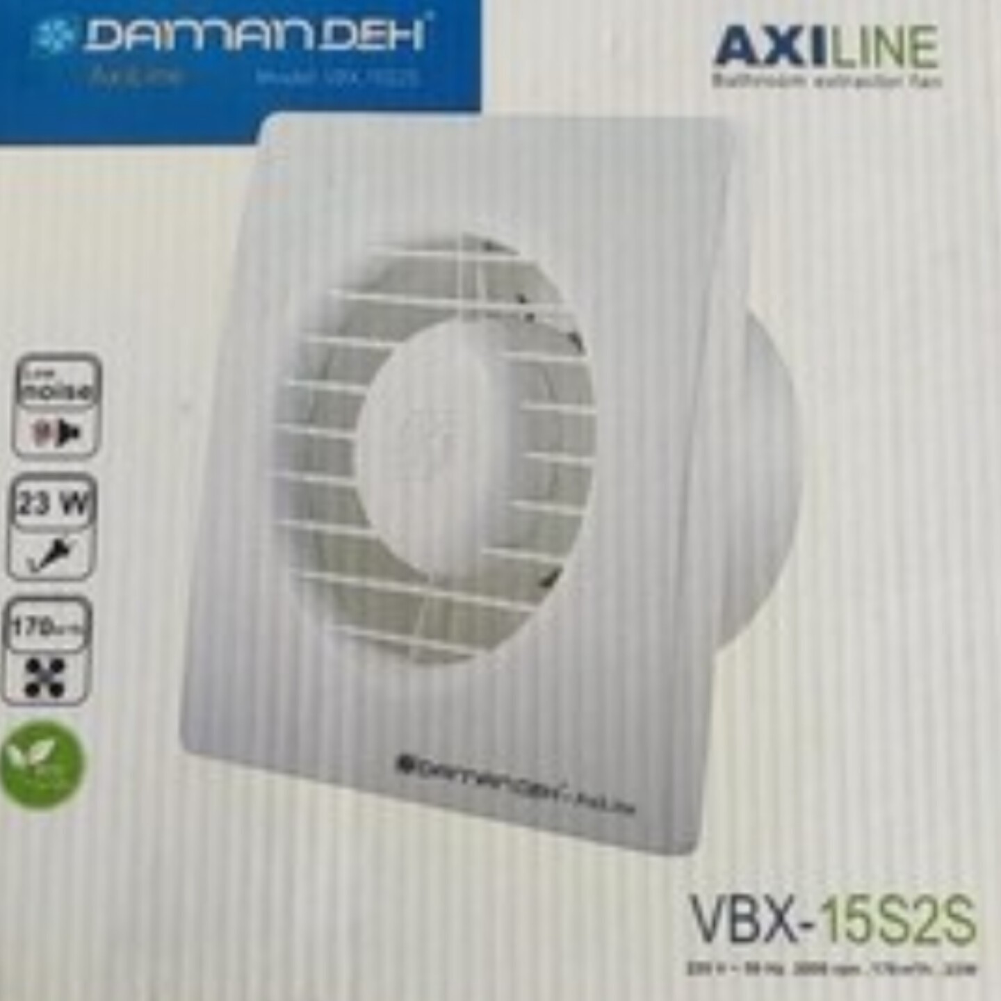 هواکش سایز 15 برند( دمنده)                                    مدل VBX-15S2S