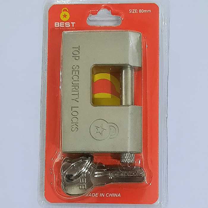 قفل کتابی فولادی 80 مارک بست