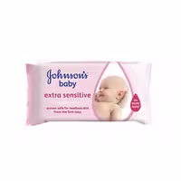 دستمال مرطوب ضدحساسیت 56 عددی جانسون  Johnson's