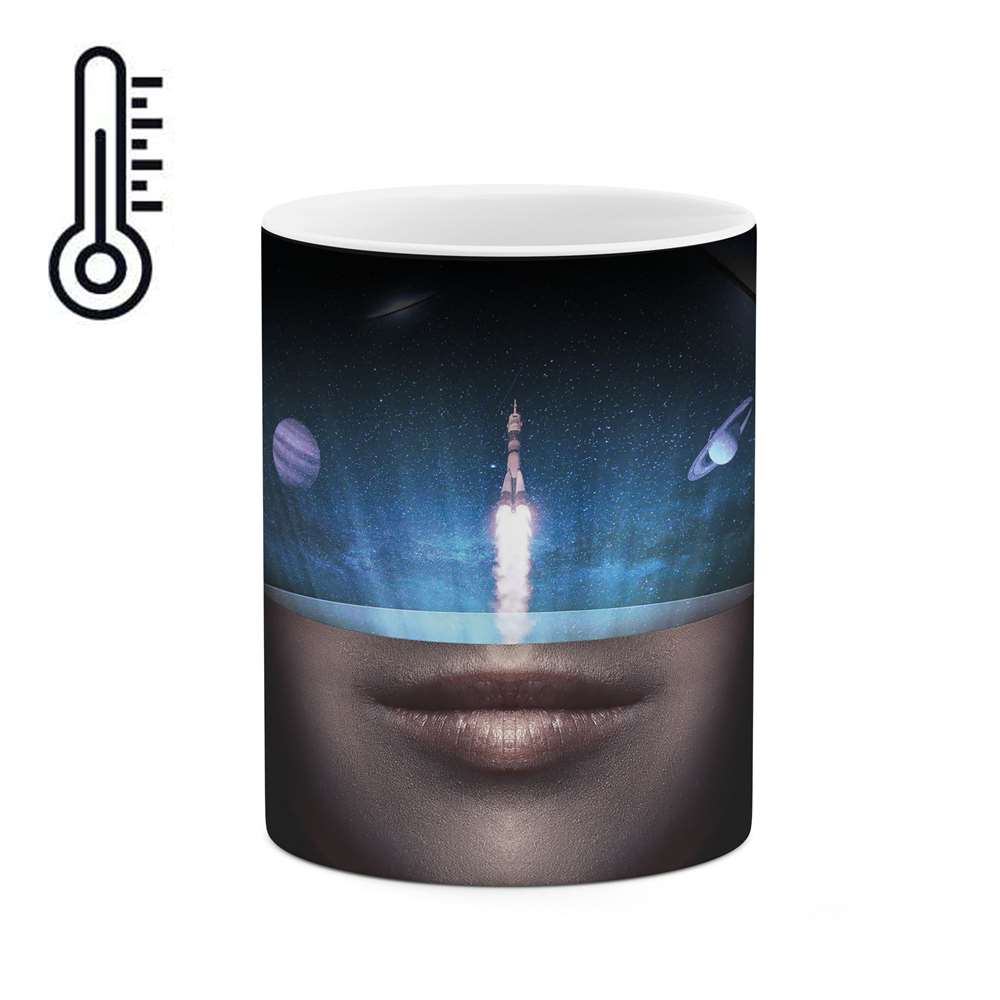 ماگ حرارتی طرح موشک مدل mgp00994