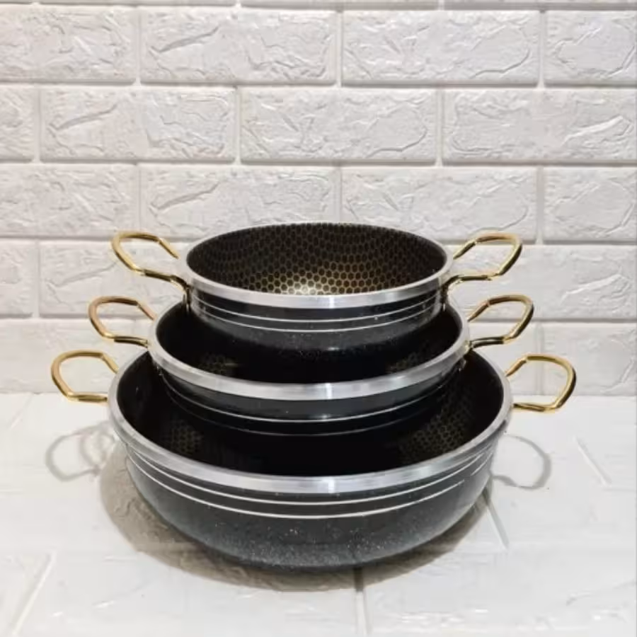 ماهیتابه زنبوری دودسته 