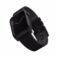 بند چرمی اپل واچ یونیک سایز 42/44/45/49 | Uniq Straden Waterproof Leather Hybrid Apple Watch Strap   ارسال فوری   ارسال رایگان   گارانتی