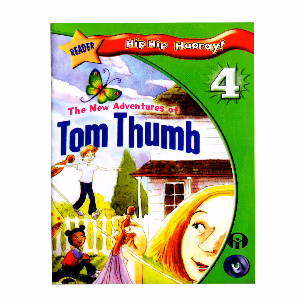 کتاب Hip Hip Hooray 4 Readers BookTom Thumab اثر Lynne Doherty Herndon انتشارات الوندپویان